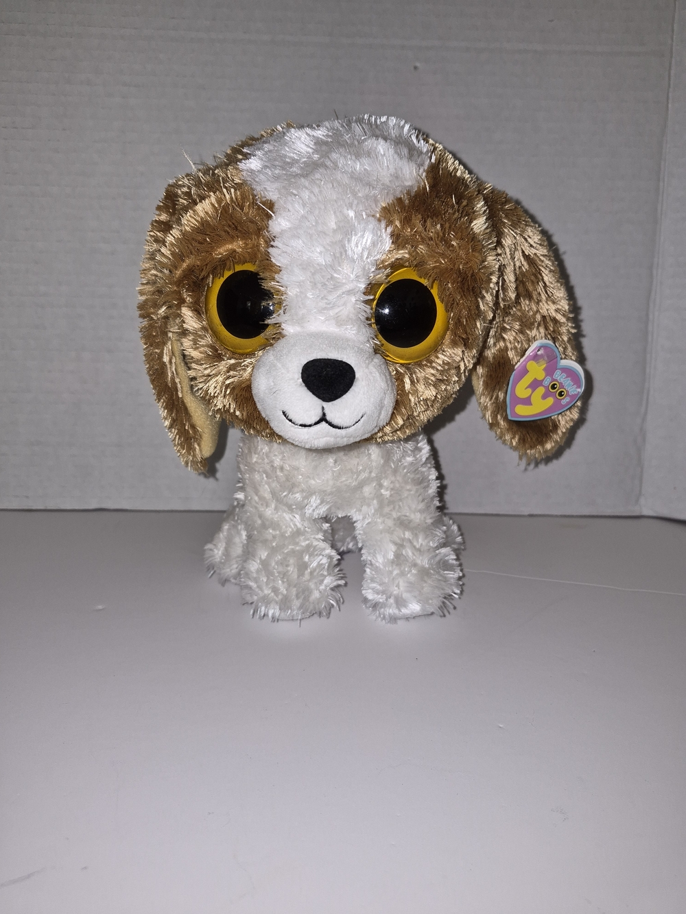 Ty Beanie Boo Plush Cookie The Dog 9" Medium Plush Toy